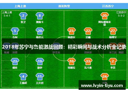 2018年苏宁与鲁能激战回顾：精彩瞬间与战术分析全记录